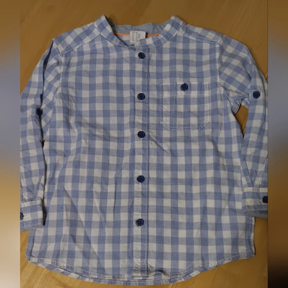 4 Piece Button Up Bundle H&M Zara Carter's EUC - Picture 3 of 5